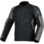Macna Veste textile imperméable Macna Entrity pour moto, gris/noir, taille M