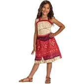 Disguise Vaiana 2 Classic Girl Costume Rouge 3-4 Years Enfants