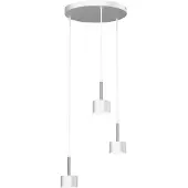 Milagro ARENA lustre lampe pendante MLP7780 blanc / argent