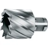 RUKO Hss Weldon 30 Mm Ø 20 Mm Hollow Drill Bit Argenté