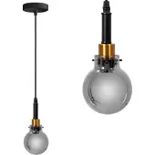 Toolight Lampe Suspendue APP1124-1CP Black Gold