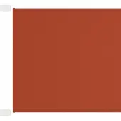 Syfax Auvent vertical Terre cuite 60x1000 cm Tissu oxford