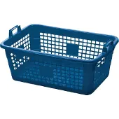 Lockweiler Panier de transport polyéthylène bleu 45l 620x425x250mm - 390/62