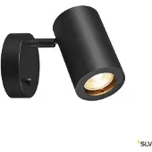 SLV Enola B Applique avec interrupteur noir GU10 max. 50W