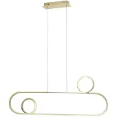 Toolight Lampe Suspendue Led APP809-CP Gold