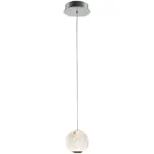 ITALUX Rosario LED lampe suspendue classique chromée PND-12220121-1A-CR