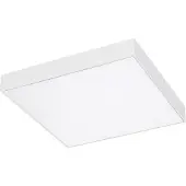 Rabalux Plafonnier LED blanc Tartu carré 175x175mm 18W IP44 CCT R7895