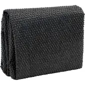 vidaXL Couverture de piscine rectangulaire 1000x600 cm PE noir