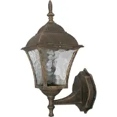 Rabalux 8392 Applique murale d'extérieur Toscana, E27, dorée, ronde, style classique, IP43, ø205 mm