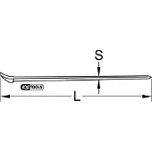 Ks Tools BRONZEplus Pied-de-biche