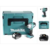 Makita DTD 156 F1J Clé à choc sans fil 18V 155Nm + 1x batterie 3,0Ah + Makpac - sans chargeur