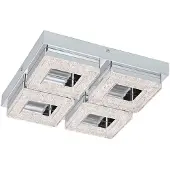 Eglo Applique murale LED couloir plafonnier avec cristaux FRADELO