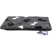Holland Animal Care Let's Sleep Fluffy Floor Plüschkissen L Anthrazit