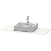 Duravit Console XSQUARE avec découpe 16x800x550mm blanc ma