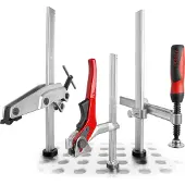 Bessey Élément de serrage à portée fixe TW28 300/140 (poignée en plastique 2K) | TW28-30-14-2K