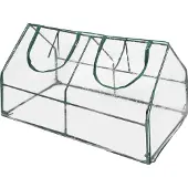 Flo Mini-serre 120x60x60 cm, PVC/acier