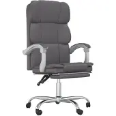 Syfax Fauteuil inclinable de bureau Gris Similicuir