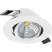 Eglo Spot LED réglable Saliceto rond - 6w - 4000K blanc