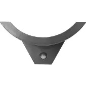 Adviti Projecteur de jardin Spinel AD-OP-6119GLPMR4, 10 W, LED SMD, détecteur de mouvement et de luminosité, angle de détection de 140°, 800 lm, IP54, IK10, 4000 K, gris
