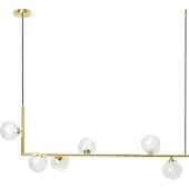 Toolight Lampe Suspendue APP690-6CP Gold