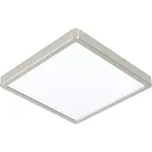 Eglo Plafonnier Zigbee Fueva-Z 28,5x28,5cm en acier inoxydable