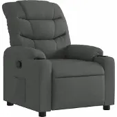 Sonstiges Fauteuil inclinable Gris foncé Tissu