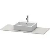 Duravit Console XSquare, 1 découpe, 800x16x550mm, XS060D00707
