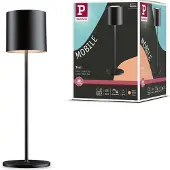 Paulmann Luminaires d'extérieur , Tuni, dimmable, Noir, Salon / séjour, Plastique, Moderne
