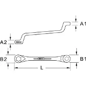 Ks Tools 911.0365 Clé polygonale double
