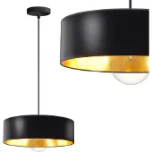 Toolight Lampe Suspendue APP1333-1CP Black