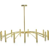 Toolight Lampe APP1197-15CP Gold