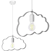 Toolight Lampe Suspendue Lh2077-2 Grey
