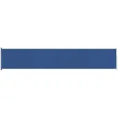 Syfax Auvent latéral rétractable de patio 117x600 cm Bleu