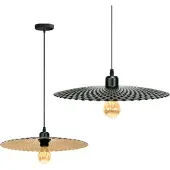 Toolight Lampe Suspendue APP1290-1CP Brush Gold