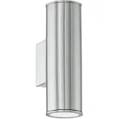 Eglo Applique murale d'extérieur LED Riga argent 94107