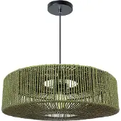 Toolight Lampe Suspendue APP1296-1CP Green