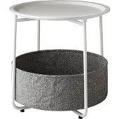 Vicco table basse Liva Blanc 47x50cm, Model 51719