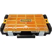DeWalt DWST1-75522 ToughBox DS100 - Boîte à outils, mallette à outils, organisateur avec système Tough - Rangement sûr des accessoires