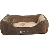 Scruffs & Tramps Chester Box Bed - Chocolat (brun) - L