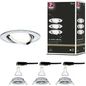 Paulmann LED encastré Nova set de base orientable