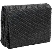 vidaXL Couverture de piscine noire 450x220 cm PE