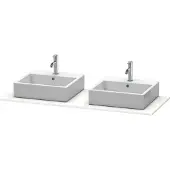 Duravit Console XSquare, 2 découpes, 1400x16x550mm, XS063GB2222