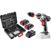 Graphite ENERGY+ SET Perceuse/visseuse sans fil 18V, Li-Ion, mandrin, pack batterie 2Ah, chargeur, coffret de transport (58G022-SET2)