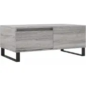 Syfax Table basse Sonoma gris 90x50x36,5 cm Bois d'ingénierie