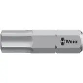 Wera 3840/1 TS Embout SW 6,0x25mm Acier Inoxydable - 071076
