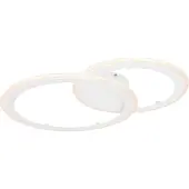 Globo Lighting Plafonnier métal blanc, LED