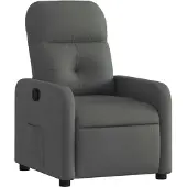 Sonstiges Fauteuil inclinable Gris foncé Tissu