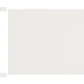 Syfax Auvent vertical Blanc 60x800 cm Tissu oxford