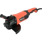 YATO Meuleuse d'angle 2400 W, diamètre 230 mm, avec démarrage progressif