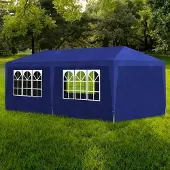 vidaXL Meuble Tente de réception 3x6 m Bleu DE98362